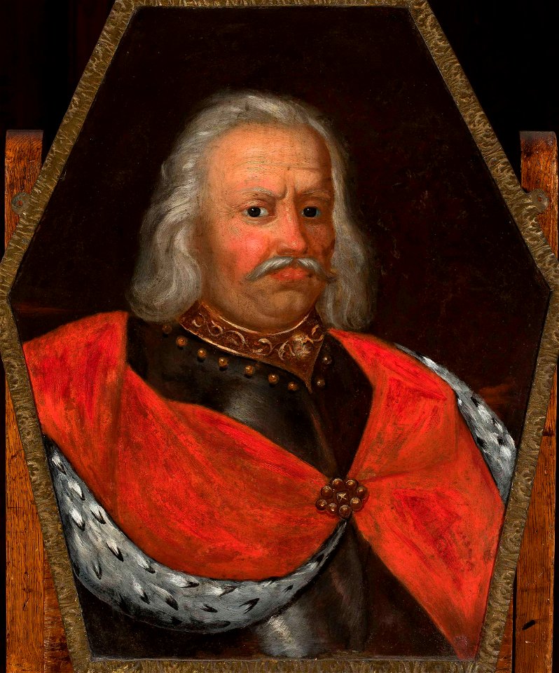 Unknown - Coffin portrait of Krzysztof Unrug (1633–1689), starosta of Gniezno - MP 3085 MNW - National Museum in Warsaw