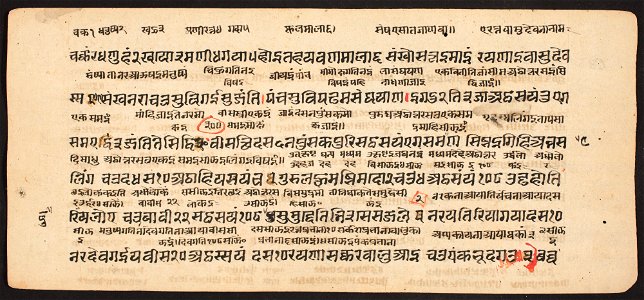 Unknown (Indian) - Tantric Manuscript Sangrahani Sutra - 73.294.62A - Detroit Institute of Arts