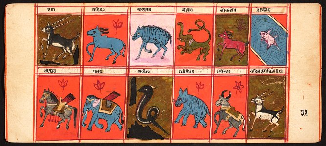 Unknown (Indian) - Tantric Manuscript, Sangrahani Sutra - 73.277.21B - Detroit Institute of Arts