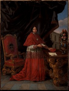 Unknown - Portrait of a cardinal, Knight of Malta - MP 3453 MNW - National Museum in Warsaw