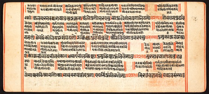 Unknown (Indian) - Tantric Manuscript, Sangrahani Sutra - 73.277.46A - Detroit Institute of Arts