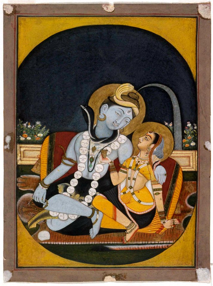 Unknown (Indian) - Shiva and Parvati - F70.146 - Detroit Institute of Arts