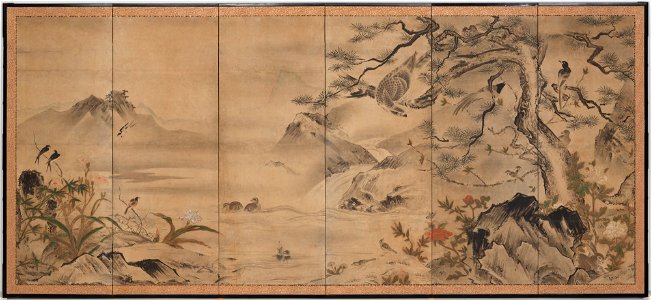 Unknown (Japanese) - Flowers and Birds - 69.56 - Detroit Institute of Arts