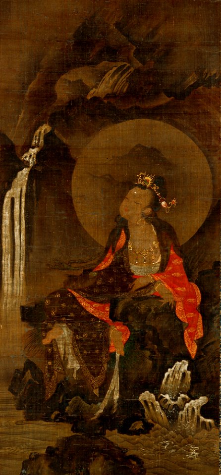 Unknown (Japanese) - Water Moon Avalokitesvara - 2000.88 - Detroit Institute of Arts