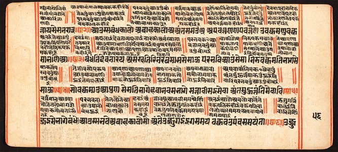 Unknown (Indian) - Tantric Manuscript, Sangrahani Sutra - 73.277.55B - Detroit Institute of Arts