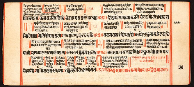 Unknown (Indian) - Tantric Manuscript, Sangrahani Sutra - 73.277.25B - Detroit Institute of Arts
