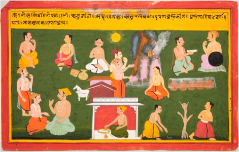 Unknown (Indian) - Worship of Hindu Deities (1 of 18) - 69.402 - Detroit Institute of Arts