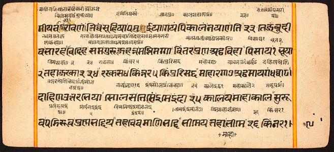 Unknown (Indian) - Tantric Manuscript Sangrahani Sutra - 73.294.9B - Detroit Institute of Arts