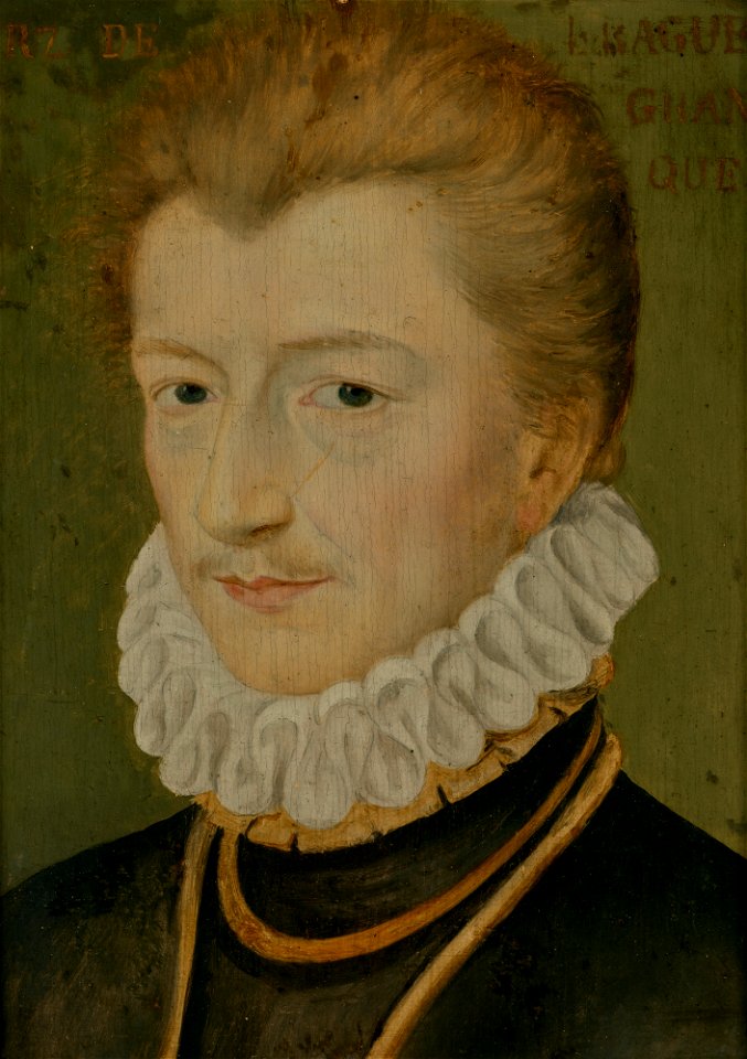 Unknown - Portrait of Henry I of Lorraine (1550–1588), Duke of Guise - MNK XII-295 - National Museum Kraków