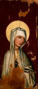 Unknown - Our Lady of Sorrows from the parish church of St Ursula in Korzenna - MNK I-68 - National Museum Kraków