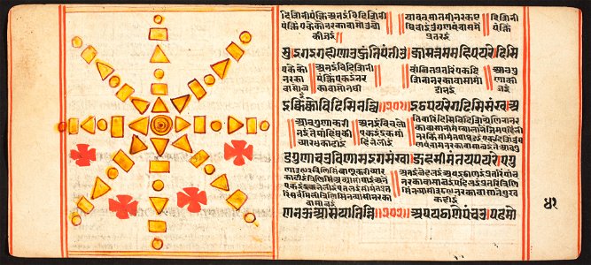 Unknown (Indian) - Tantric Manuscript, Sangrahani Sutra - 73.277.40B - Detroit Institute of Arts