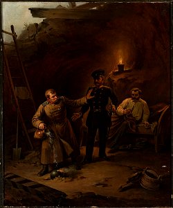 Unknown - Episode from the Crimean Wars – Scene in prison - M.Ob.106 MNW - National Museum in Warsaw