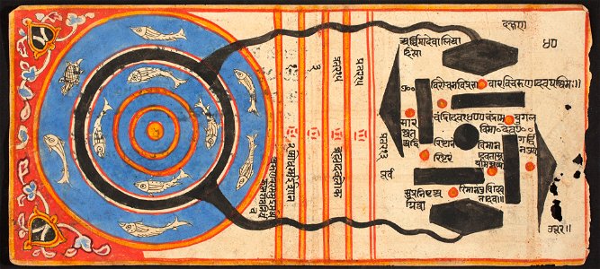 Unknown (Indian) - Tantric Manuscript Sangrahani Sutra - 73.295.12A - Detroit Institute of Arts