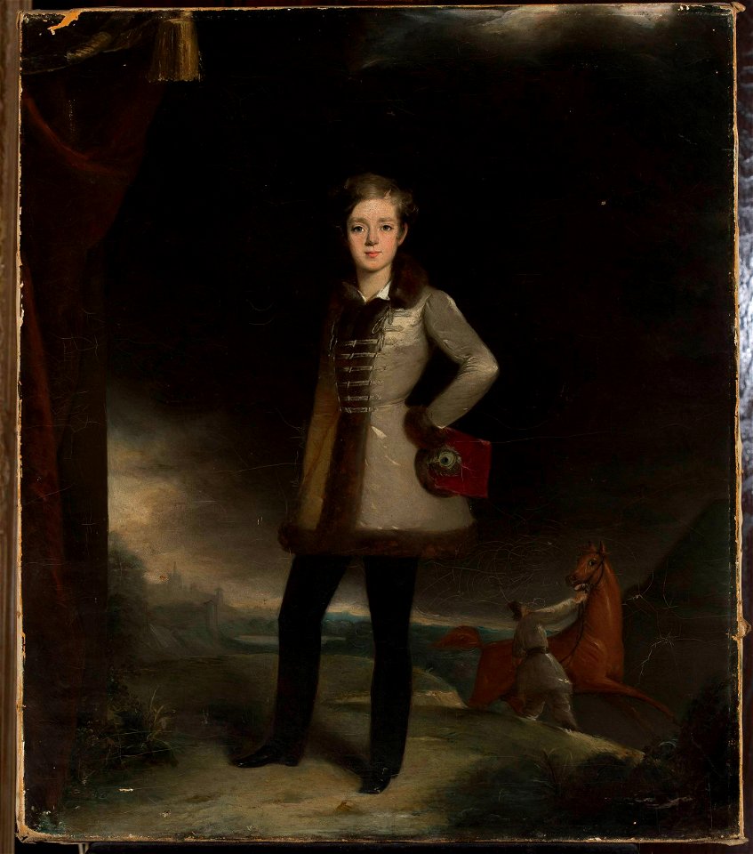 Unknown - Childhood portrait of Adam Potocki - 128952 MNW - National Museum in Warsaw