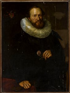 Unknown - Portrait of a man with a rose in his hand - M.Ob.1643 MNW - National Museum in Warsaw