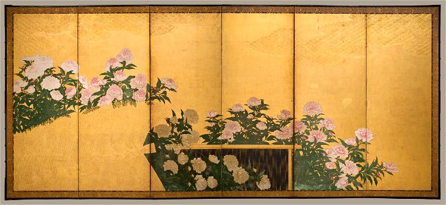 Unknown (Japanese) - Peonies - 2007.119.2 - Detroit Institute of Arts