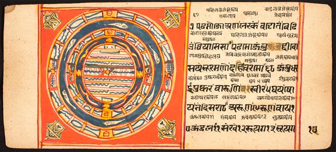 Unknown (Indian) - Tantric Manuscript Sangrahani Sutra - 73.294.17B - Detroit Institute of Arts