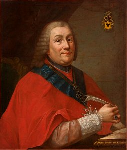 Unknown - Portrait of Władysław Łubieński (1703–1767), Archbishop of Gniezno and the Primate of Poland - MNK I-525 - National Museum Kraków