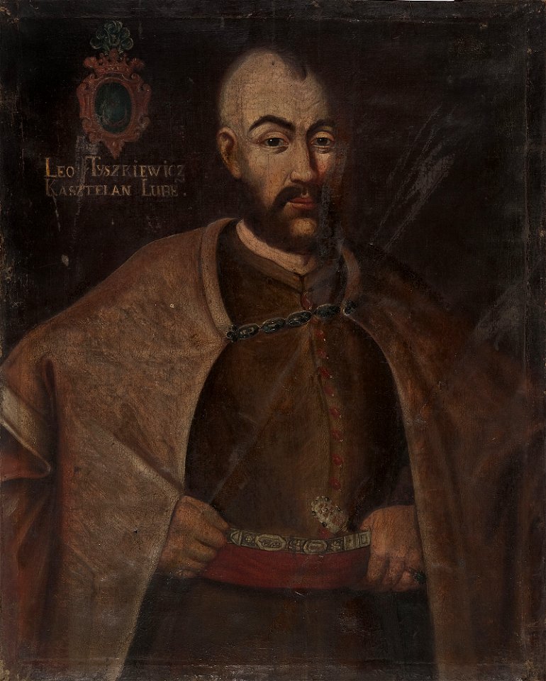 Unknown - Portrait of Leo (Lew) Tyszkiewicz, Leliwa coat of arms (^–before 1515), castellan of Liubech (^) - MP 3197 MNW - National Museum in Warsaw