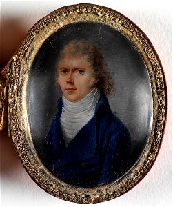 Unknown artist, French - Portrait of a Man - 46.084 - Rhode Island School of Design Museum