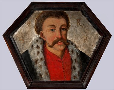 Unknown - Coffin portrait of a nobleman with the initials SK SP - MP 2479 - National Museum in Warsaw