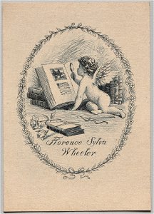 Unknown artist - Bookplate, Florence Sylva Wheeler - 1920.1415 - Cleveland Museum of Art