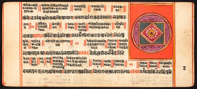 Unknown (Indian) - Tantric Manuscript, Sangrahani Sutra - 73.277.7B - Detroit Institute of Arts