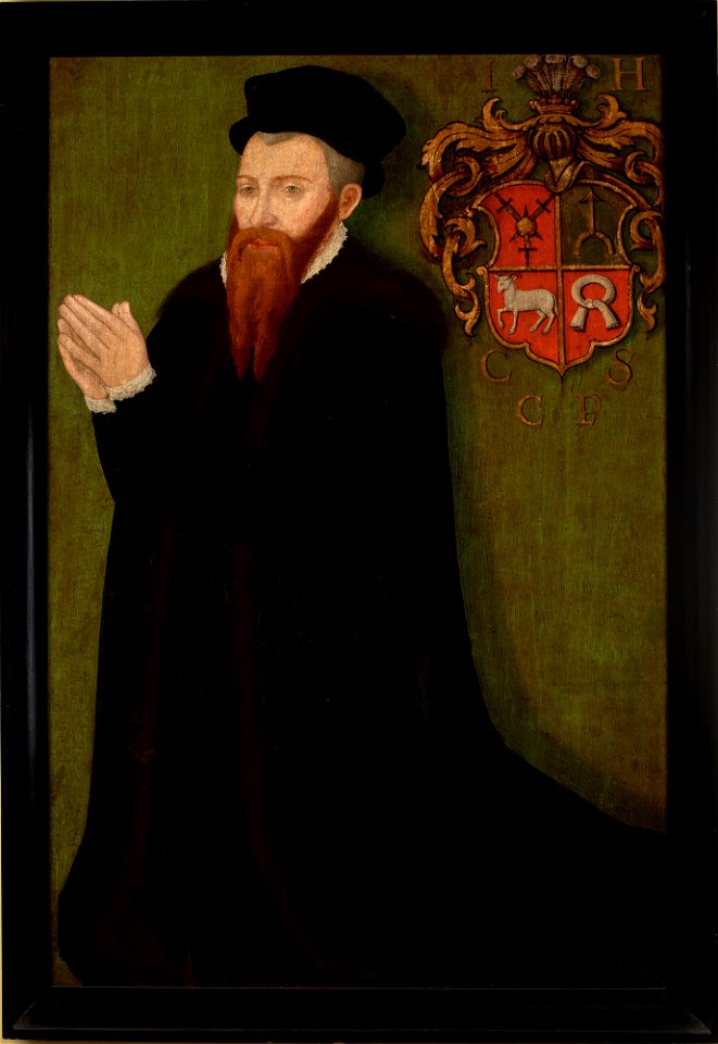 Unknown - Portrait of Jan Herbut of Felsztyn (1508–1577), Castellan of Sanok and Starost of Przemyśl - MNK I-51 - National Museum Kraków