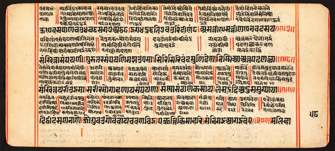 Unknown (Indian) - Tantric Manuscript, Sangrahani Sutra - 73.277.57B - Detroit Institute of Arts