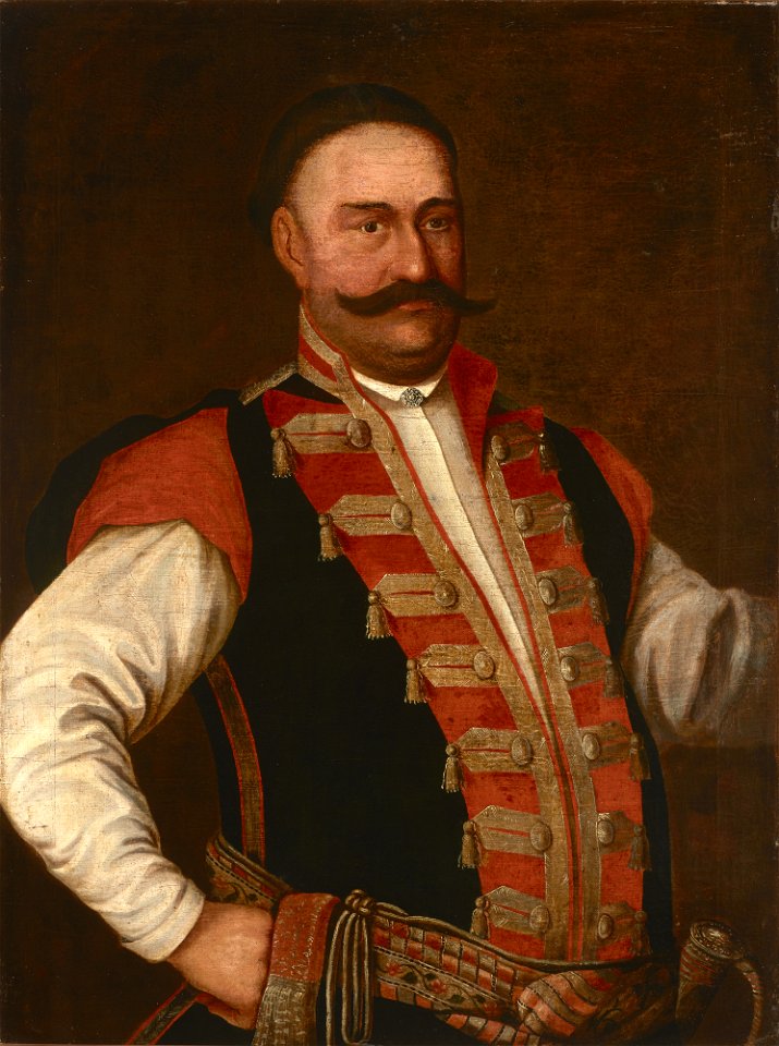Unknown - Portrait of Maksymilian Wierusz-Kowalski (1744–1794), Pantler of Livonia - MNK I-507 - National Museum Kraków