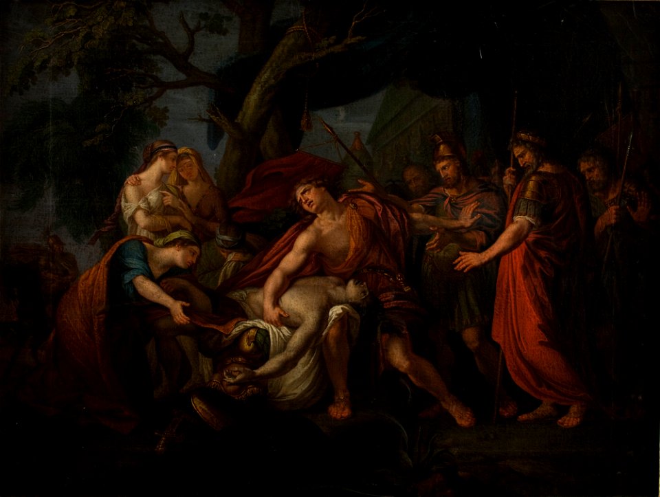 Unknown - Achilles Lamenting the Death of Patroclus - MNK XII-A-274 - National Museum Kraków