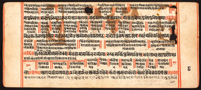 Unknown (Indian) - Tantric Manuscript, Sangrahani Sutra - 73.277.8B - Detroit Institute of Arts