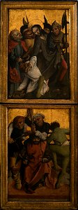 Unknown - Annunciation, Adoration of the Shepherds (carved obverse), Capture of Christ, Crowning with Thorns ( - MNK I-952 - National Museum Kraków