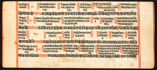 Unknown (Indian) - Tantric Manuscript, Sangrahani Sutra - 73.277.30A - Detroit Institute of Arts