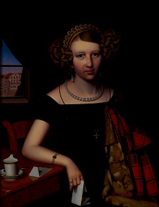 Unknown artist, Northern European - Portrait of a Young Lady - 57.294 - Rhode Island School of Design Museum