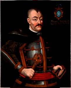 Unknown - Portrait of Michał Tyszkiewicz, Leliwa coat of arms (^–after 1549), field hetman of the Grand Duchy of Lithuania - MP 3170 MNW - National Museum in Warsaw
