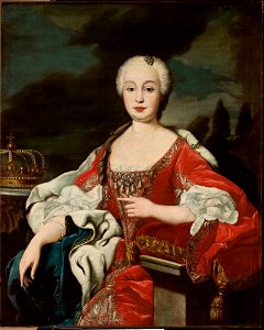 Unknown - Portrait of María Bárbara de Braganza, queen of Spain (1711–1758) - 190915 - National Museum in Warsaw