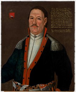 Unknown - Portrait of Teodor Radziejowski (1749–1806), national cavalry captain - MNK I-954 - National Museum Kraków