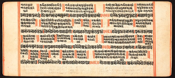Unknown (Indian) - Tantric Manuscript, Sangrahani Sutra - 73.277.52A - Detroit Institute of Arts
