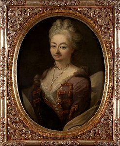 Unknown - Portrait of Katarzyna Leszczyńska née Opalińska (1680–1747) - MP 3192 MNW - National Museum in Warsaw