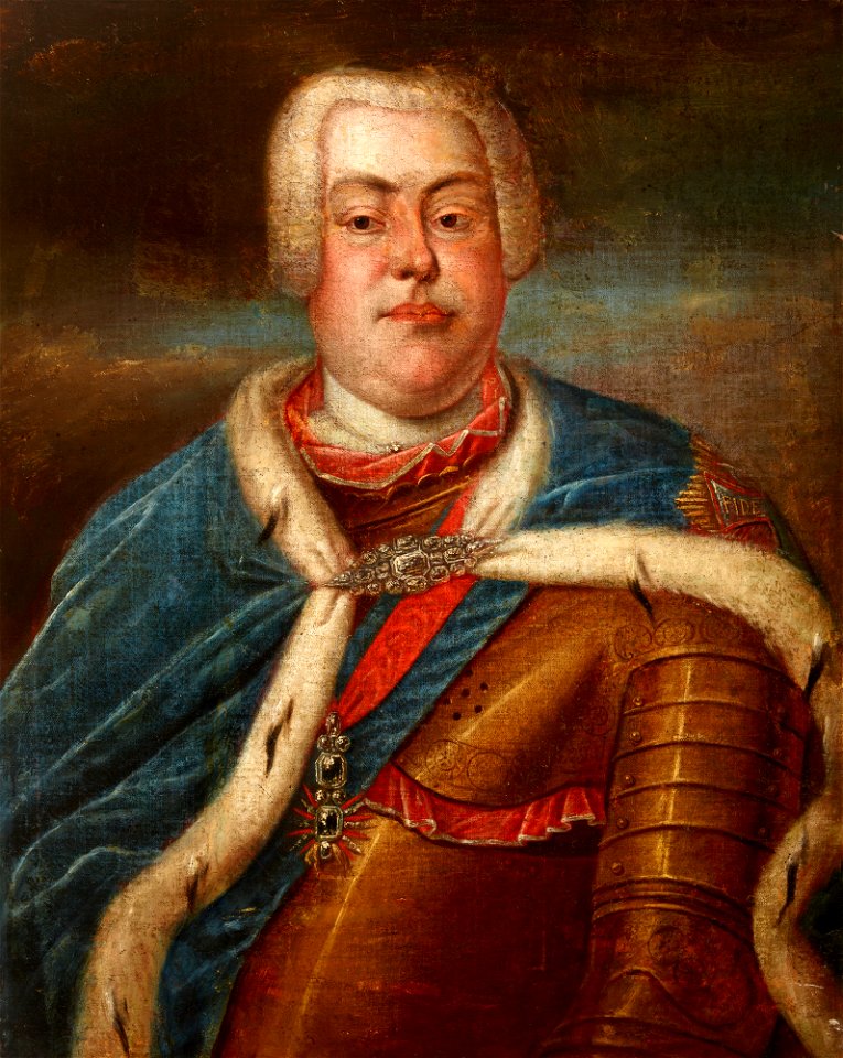 Unknown - Portrait of Augustus III of Saxony (1696–1763), King of Poland in 1733–1763 - MNK XII-A-389 - National Museum Kraków