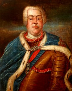 Unknown - Portrait of Augustus III of Saxony (1696–1763), King of Poland in 1733–1763 - MNK XII-A-389 - National Museum Kraków