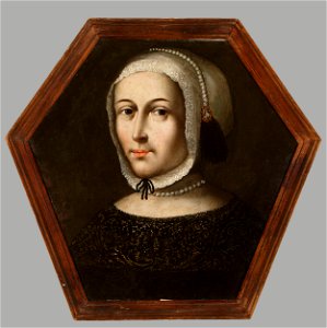 Unknown - Coffin portrait of a woman in a white cap - MP 2480 MNW - National Museum in Warsaw