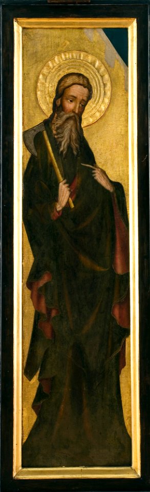 Unknown - St Matthias. The wing from the altar retable from Trzebunia - MNK I-517 - National Museum Kraków