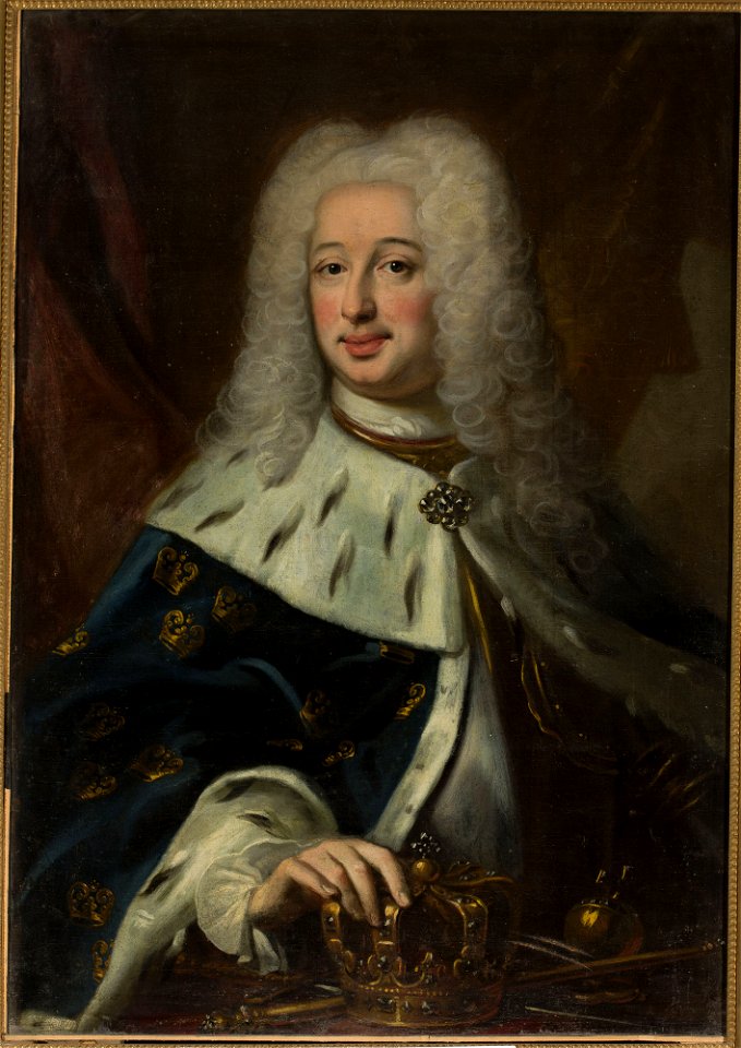 Unknown - Portrait of Frederick I (1676–1751), king of Sweden in 1720–1751 - M.Ob.1833 - National Museum in Warsaw