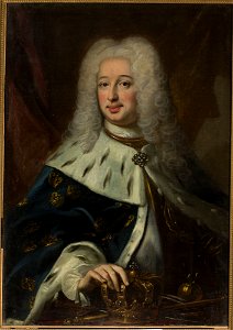 Unknown - Portrait of Frederick I (1676–1751), king of Sweden in 1720–1751 - M.Ob.1833 - National Museum in Warsaw