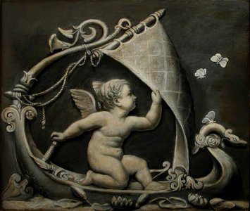 Unknown artist - Cupid as Helmsman - 1548178 - National Trust