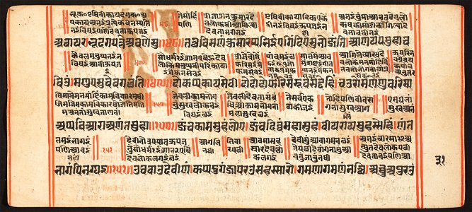 Unknown (Indian) - Tantric Manuscript, Sangrahani Sutra - 73.277.31B - Detroit Institute of Arts