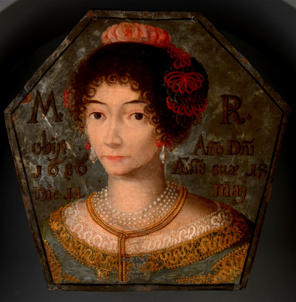 Unknown - Coffin Portrait of a Young Woman - MNK I-413 - National Museum Kraków