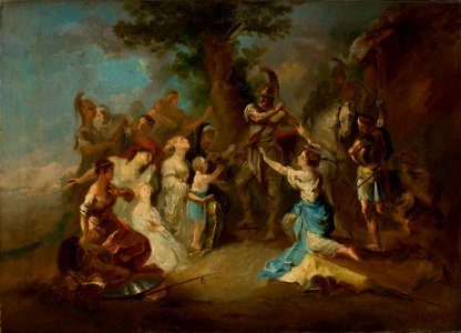 Unknown - Coriolanus at the gates of Rome - 184523 - National Museum in Warsaw